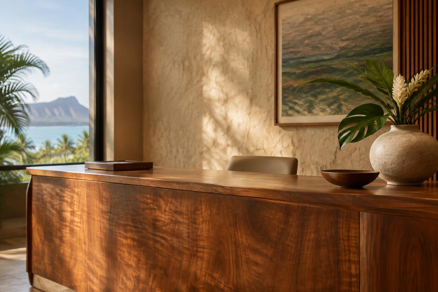 Editorial visualization of a warm private reception setting
