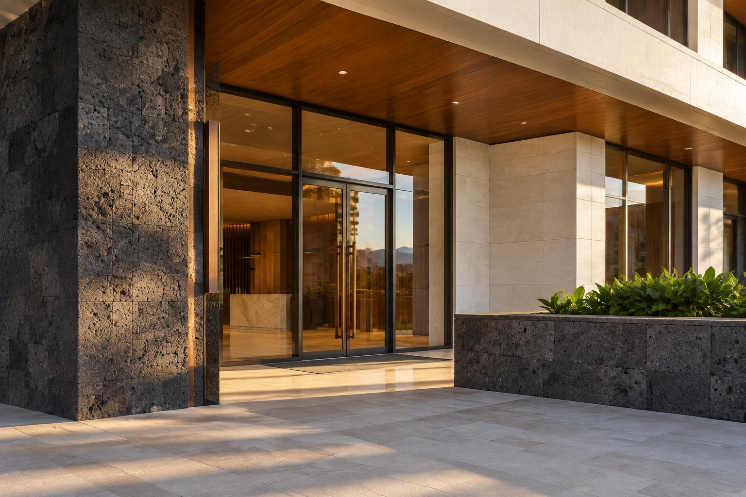 Editorial visualization of a refined Honolulu office arrival