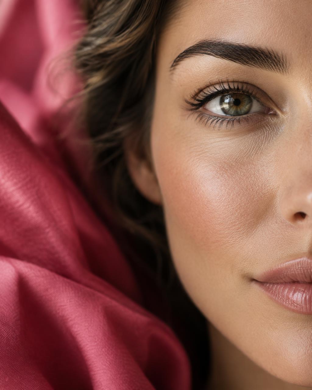 Editorial visualization of natural beauty and personal confidence